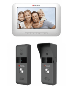 Комплект цветной видеодомофон HiWatch DS-D100K